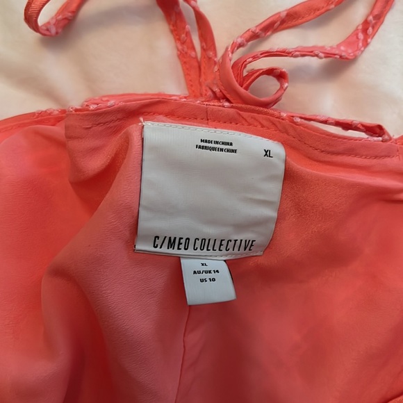 NWOT C/MEO Collective Same Things Mini Dress - Picture 8 of 8